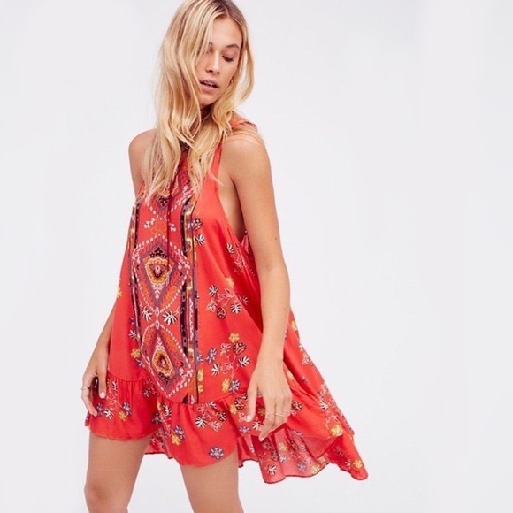 Free People Dresses & Skirts - Free People - Annka Border Slip Dress - Size M